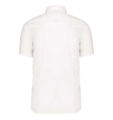 SHORT-SLEEVED COTTON/ELASTANE SHIRT