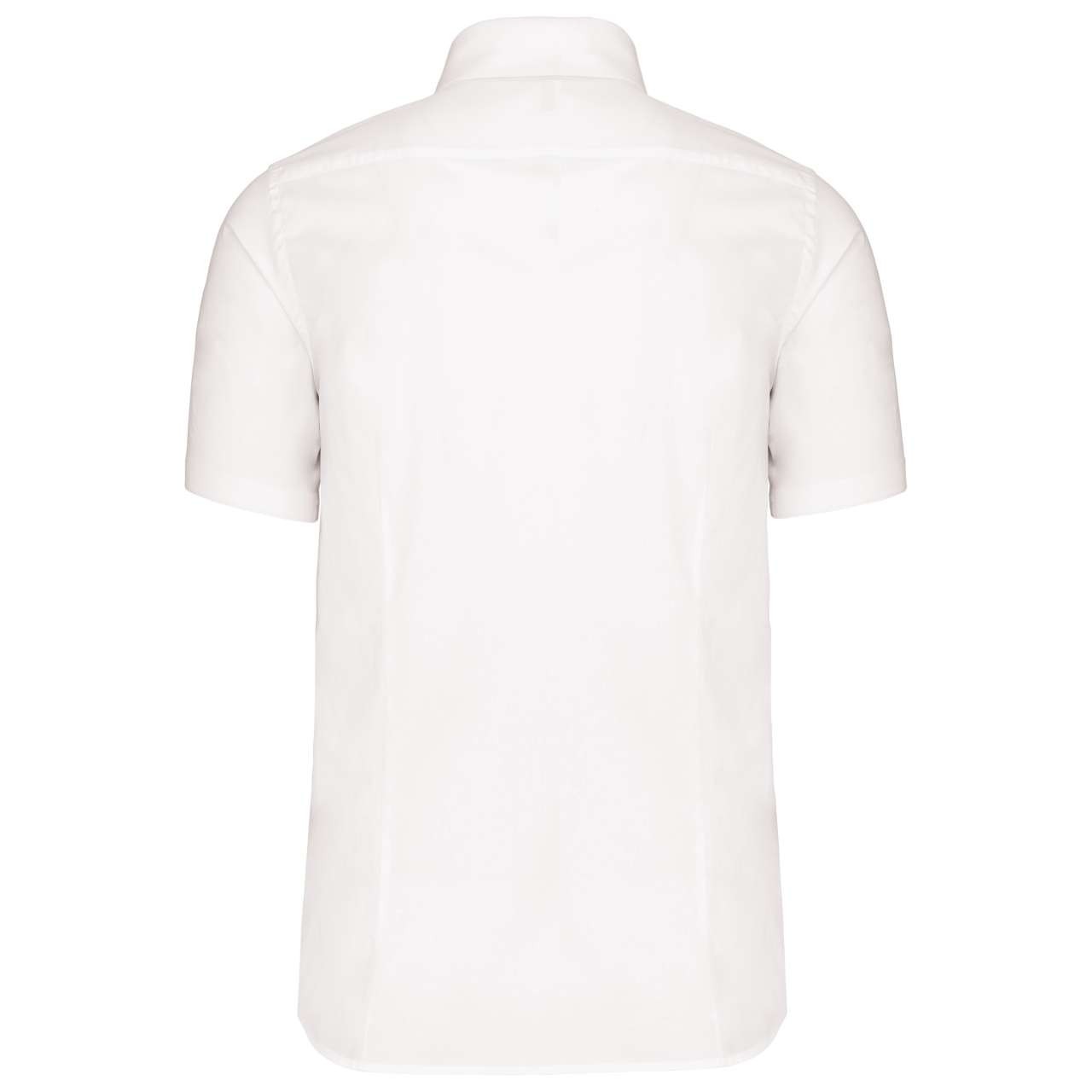 SHORT-SLEEVED COTTON/ELASTANE SHIRT