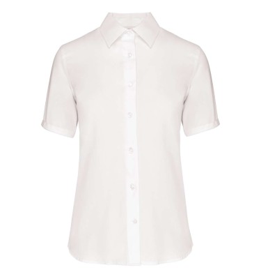 LADIES' SHORT-SLEEVED NON-IRON SHIRT