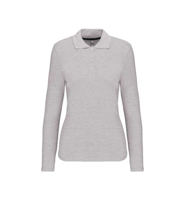 LADIES' LONG-SLEEVED POLO SHIRT