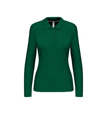 LADIES' LONG-SLEEVED POLO SHIRT
