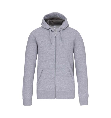 FULL ZIP HOODED SWEATSHIRT