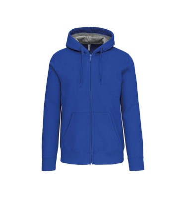 FULL ZIP HOODED SWEATSHIRT