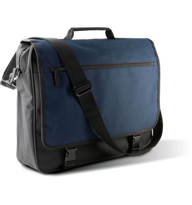 DOCUMENT BAG WITH FRONT FLAP