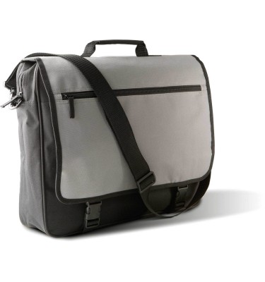 DOCUMENT BAG WITH FRONT FLAP