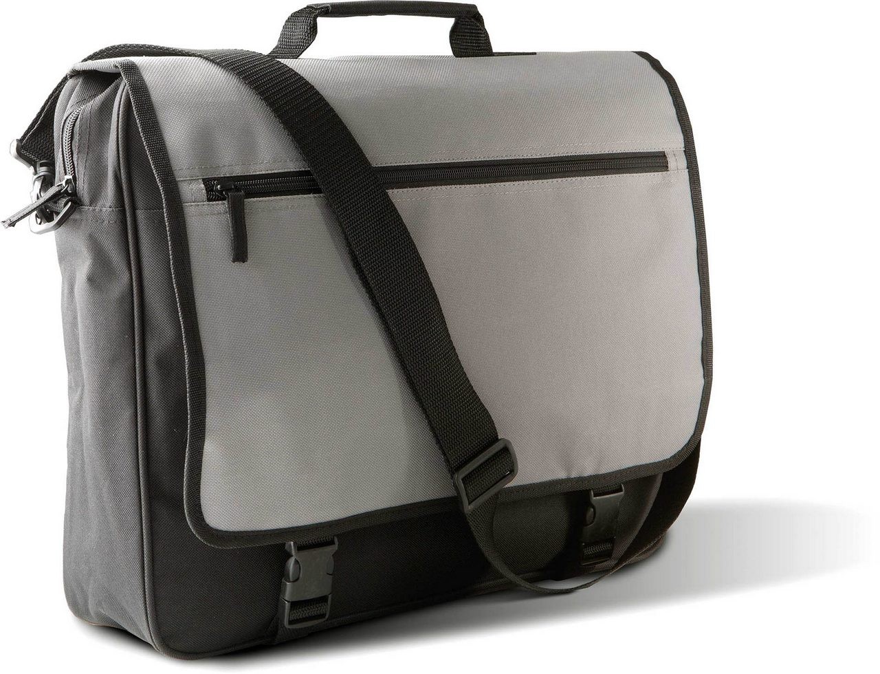 DOCUMENT BAG WITH FRONT FLAP