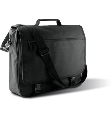 DOCUMENT BAG WITH FRONT FLAP
