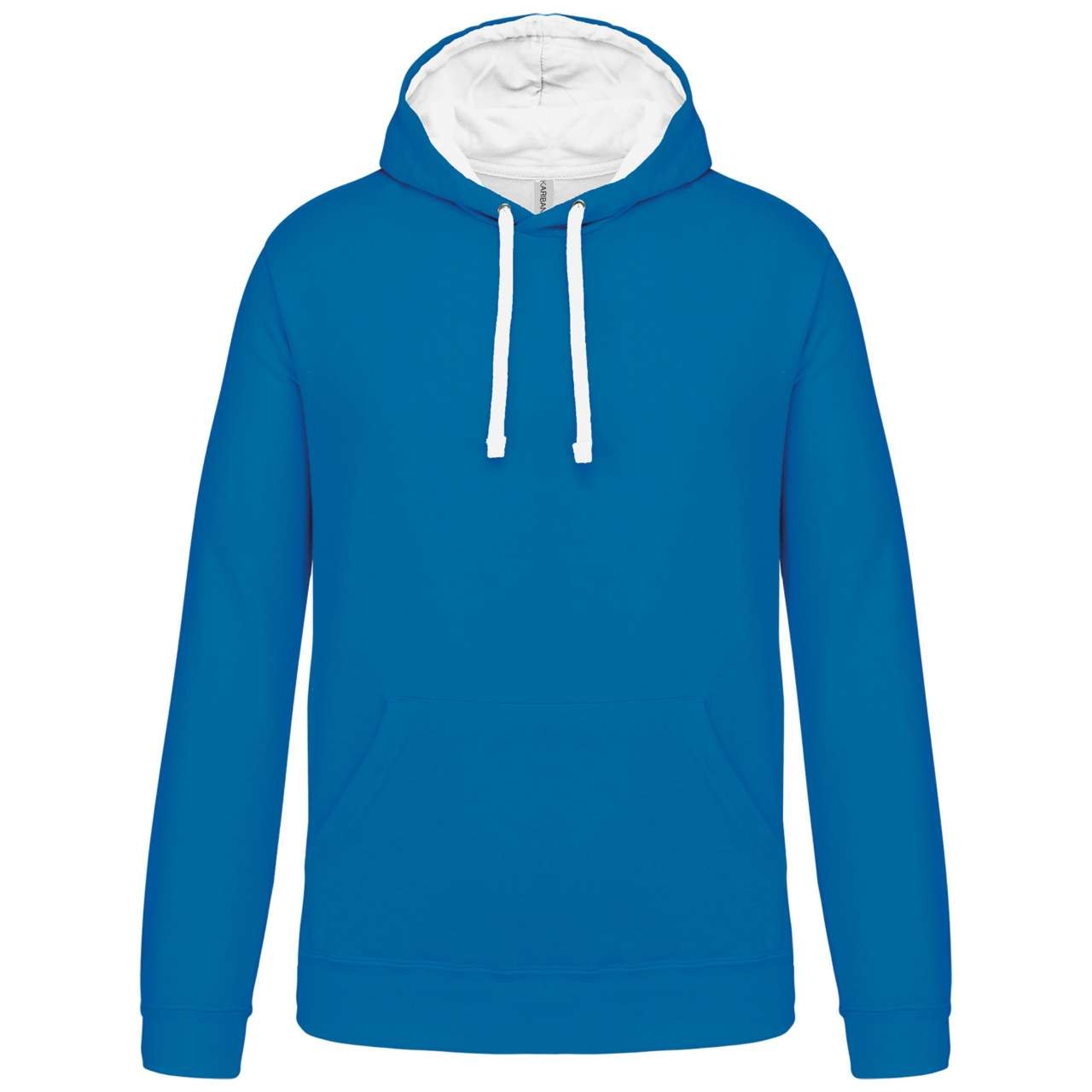 MEN'S CONTRAST HOODED SWEATSHIRT