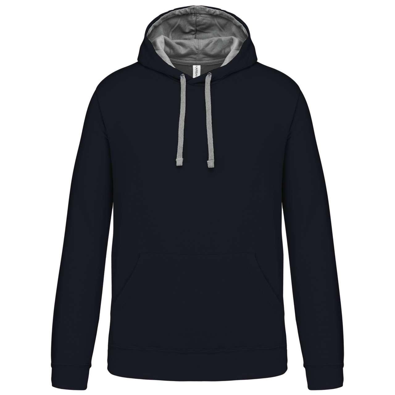 MEN'S CONTRAST HOODED SWEATSHIRT