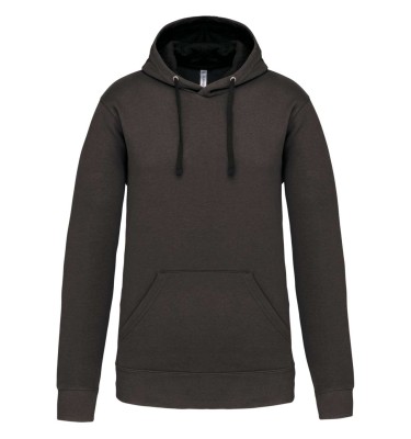 MEN'S CONTRAST HOODED SWEATSHIRT