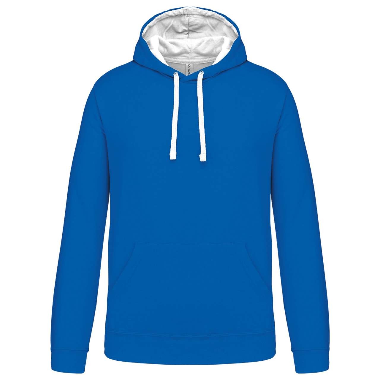MEN'S CONTRAST HOODED SWEATSHIRT