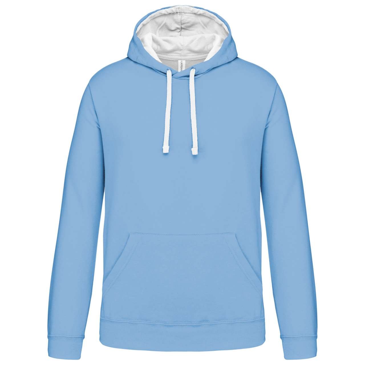 MEN'S CONTRAST HOODED SWEATSHIRT