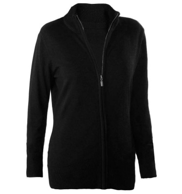 LADIES' FULL ZIP  CARDIGAN