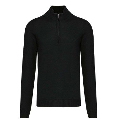 MEN'S ZIP NECK JUMPER