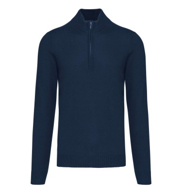 MEN'S ZIP NECK JUMPER
