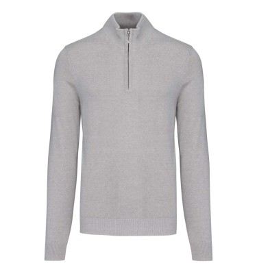 MEN'S ZIP NECK JUMPER