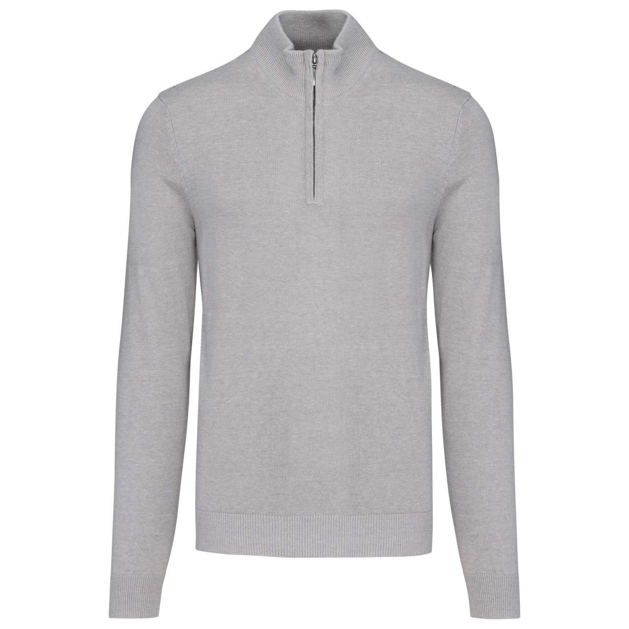 MEN'S ZIP NECK JUMPER