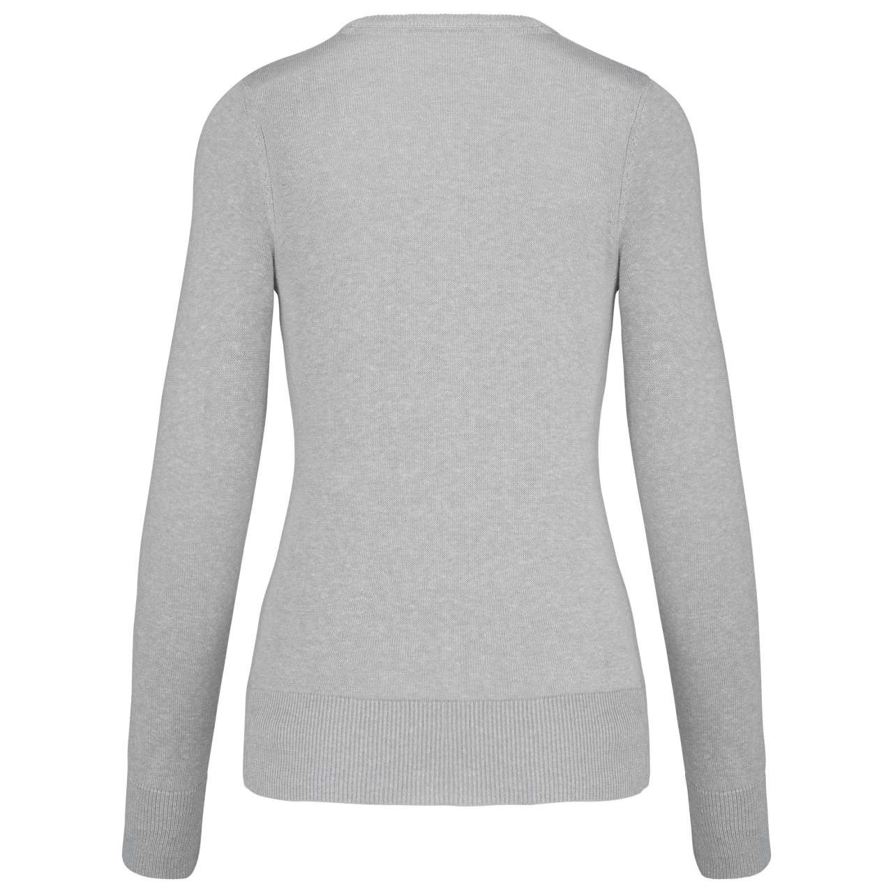 LADIES' V-NECK JUMPER