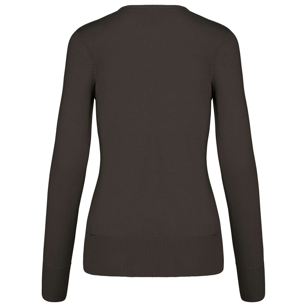 LADIES' V-NECK JUMPER