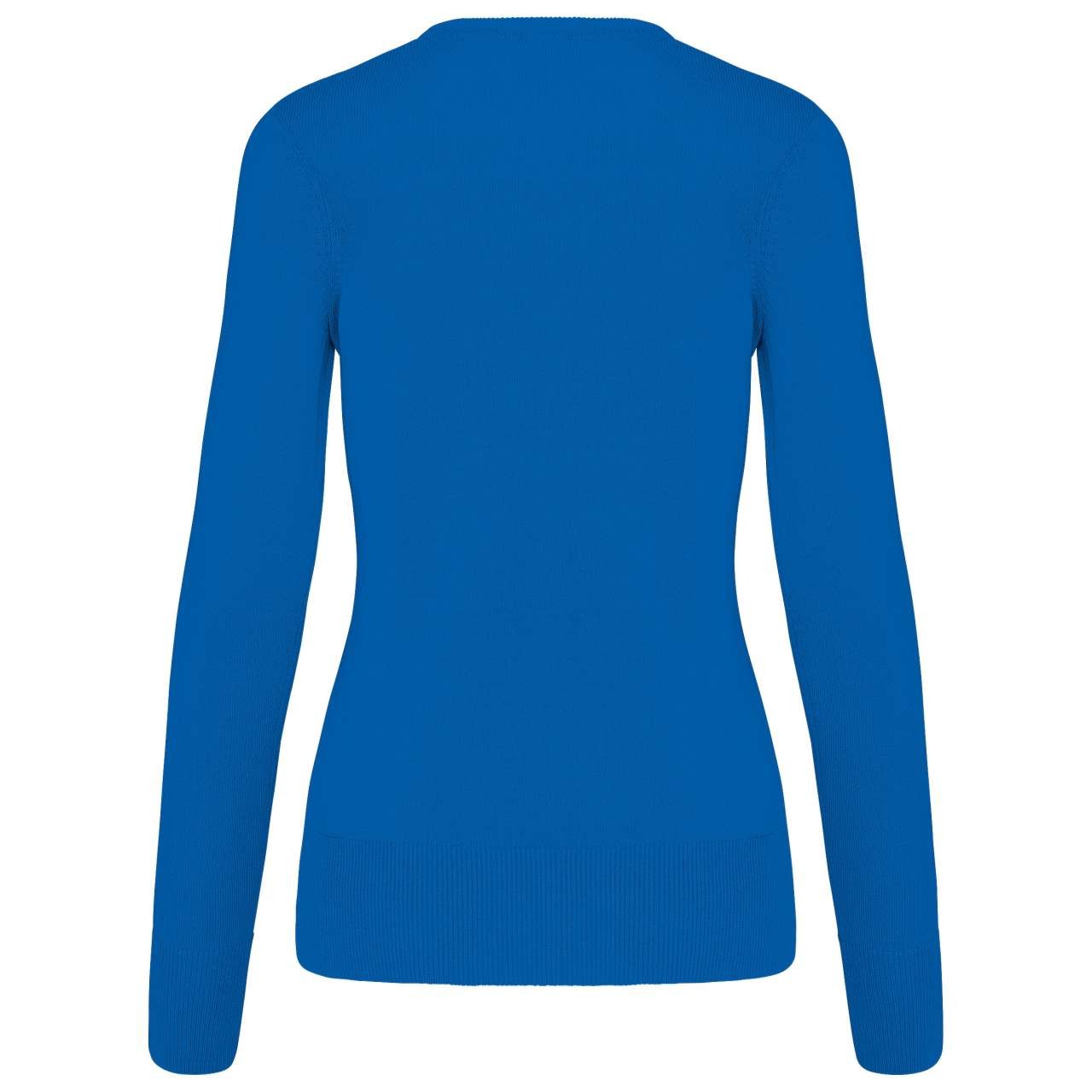 LADIES' V-NECK JUMPER