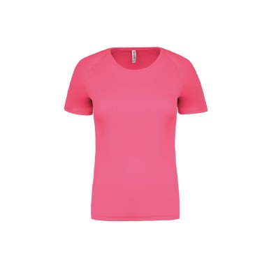 LADIES' SHORT-SLEEVED SPORTS T-SHIRT