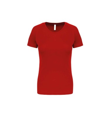 LADIES' SHORT-SLEEVED SPORTS T-SHIRT