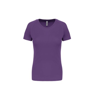 LADIES' SHORT-SLEEVED SPORTS T-SHIRT