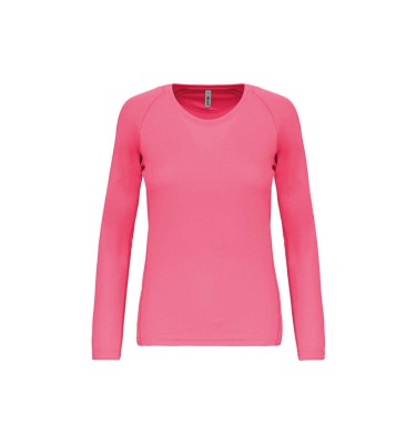 LADIES' LONG-SLEEVED SPORTS T-SHIRT