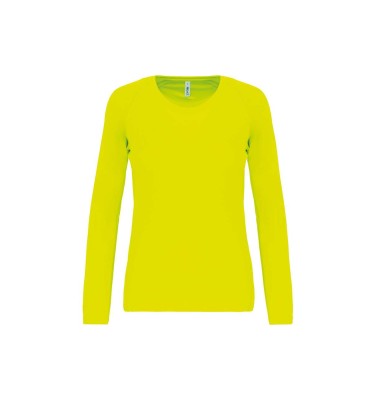 LADIES' LONG-SLEEVED SPORTS T-SHIRT