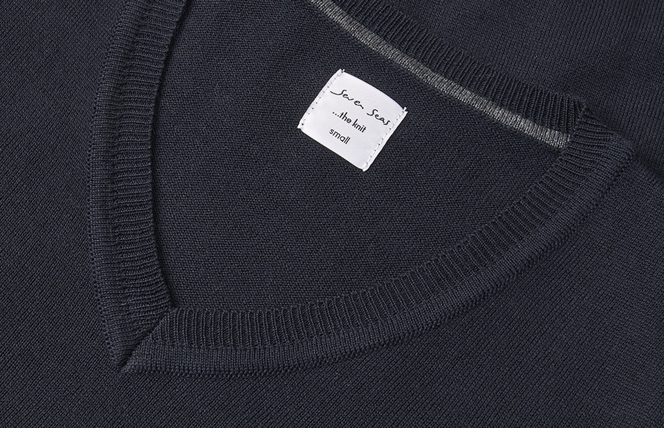 SEVEN SEAS The knit | v-neck | damski