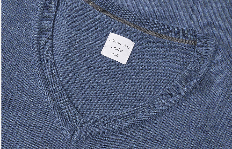 SEVEN SEAS The knit | v-neck | damski
