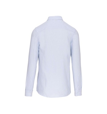 LONG-SLEEVED WASHED OXFORD COTTON SHIRT