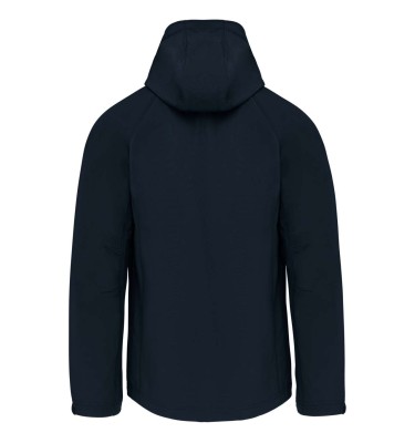 MEN'S DETACHABLE HOODED SOFTSHELL JACKET