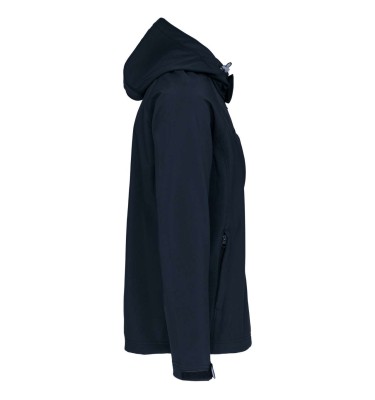 MEN'S DETACHABLE HOODED SOFTSHELL JACKET