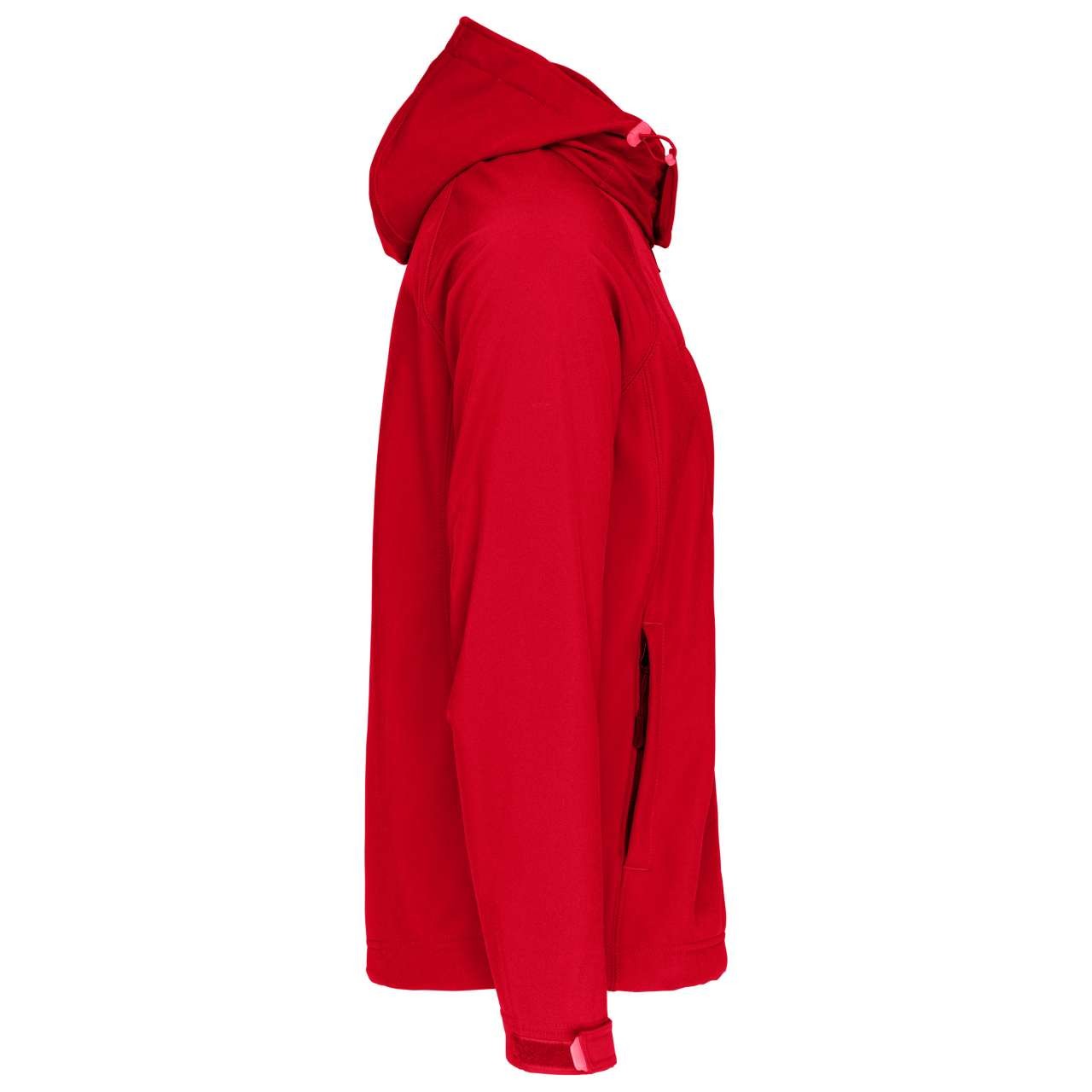 MEN'S DETACHABLE HOODED SOFTSHELL JACKET