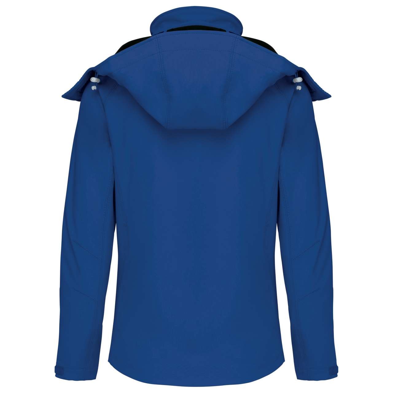 LADIES' DETACHABLE HOODED SOFTSHELL JACKET
