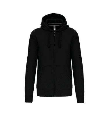 MEN'S FULL ZIP HOODED SWEATSHIRT