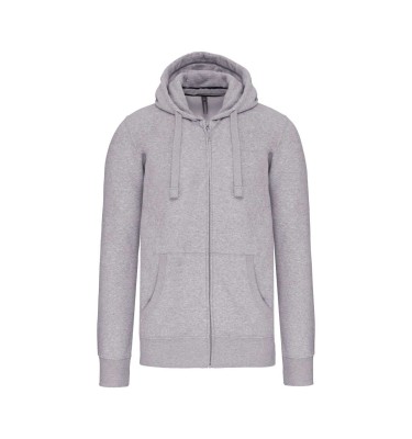 MEN'S FULL ZIP HOODED SWEATSHIRT