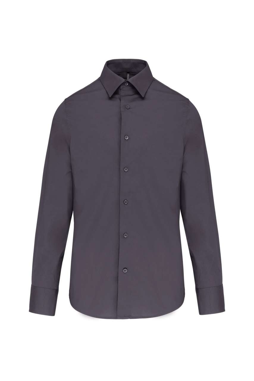 MEN'S FITTED LONG-SLEEVED NON-IRON SHIRT