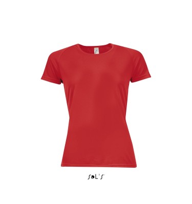 SOL'S SPORTY WOMEN - RAGLAN SLEEVED T-SHIRT