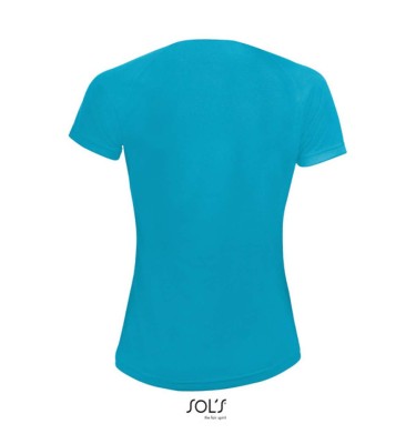 SOL'S SPORTY WOMEN - RAGLAN SLEEVED T-SHIRT