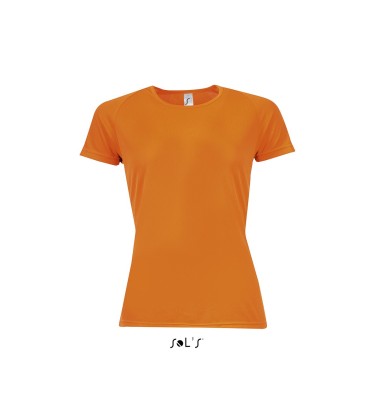 SOL'S SPORTY WOMEN - RAGLAN SLEEVED T-SHIRT