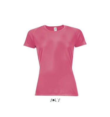 SOL'S SPORTY WOMEN - RAGLAN SLEEVED T-SHIRT