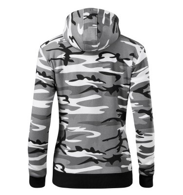 Bluza damska Camo Zipper