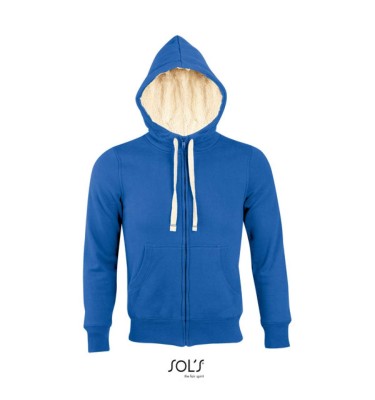 SOL'S SHERPA - UNISEX ZIPPED JACKET WITH \"SHERPA\" LINING