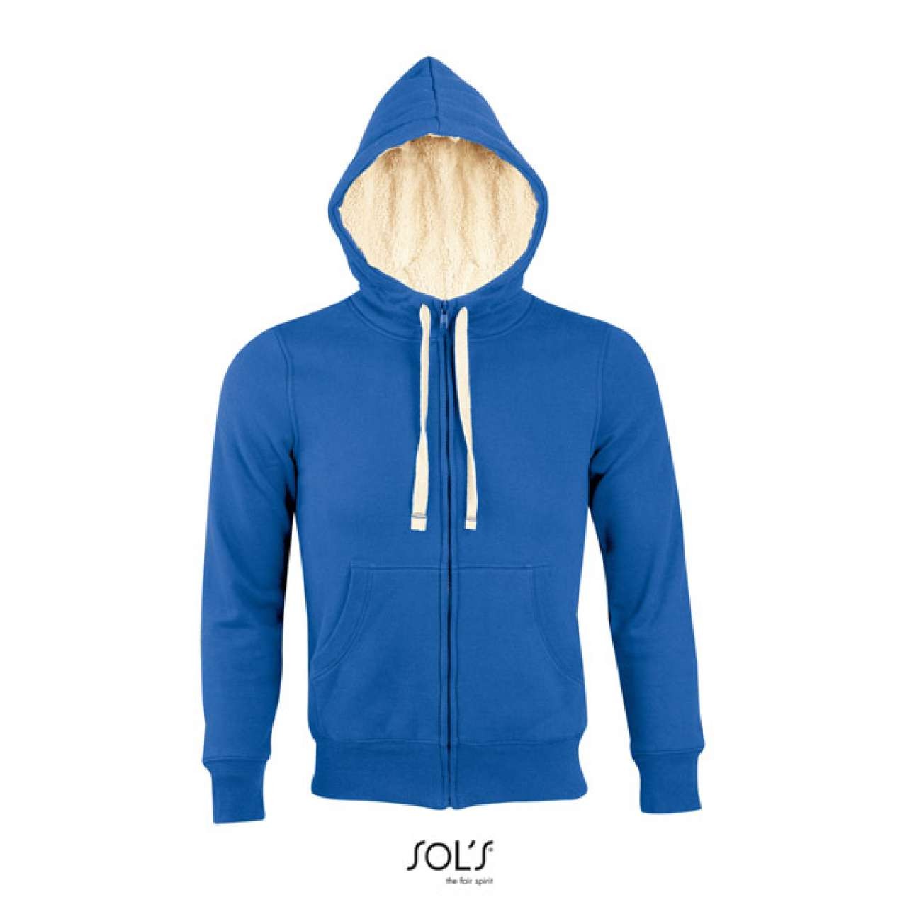 SOL'S SHERPA - UNISEX ZIPPED JACKET WITH \"SHERPA\" LINING