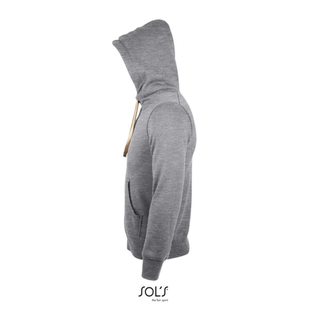SOL'S SHERPA - UNISEX ZIPPED JACKET WITH \"SHERPA\" LINING