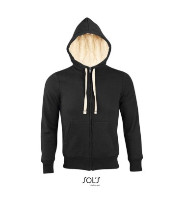 SOL'S SHERPA - UNISEX ZIPPED JACKET WITH \"SHERPA\" LINING