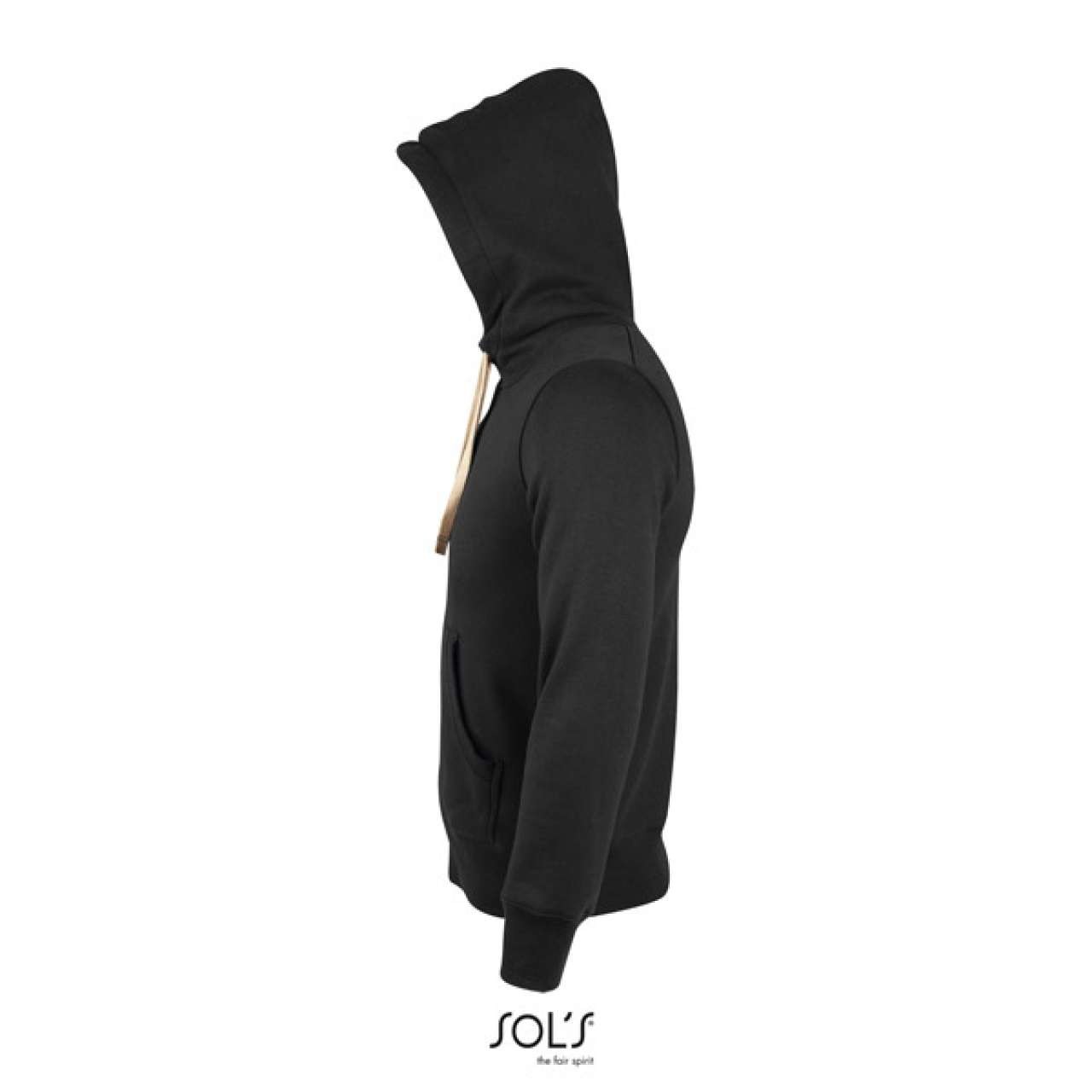 SOL'S SHERPA - UNISEX ZIPPED JACKET WITH \"SHERPA\" LINING