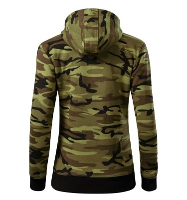 Bluza damska Camo Zipper
